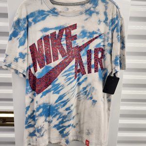 Custom Nike Retro Bleach Dye T-shirt
